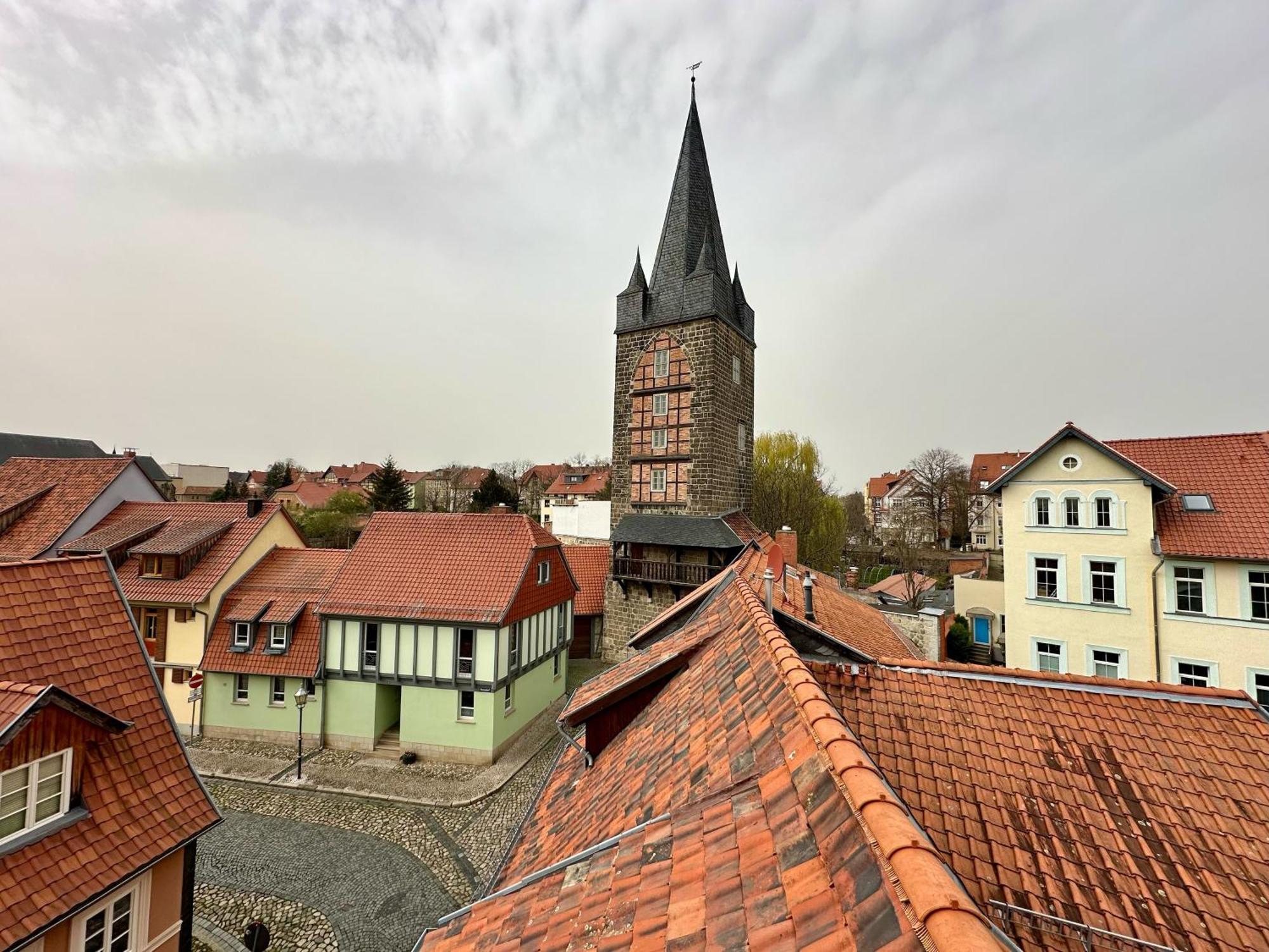 Ferienwohnung Unterm Schreckensturm Quedlinbourg Extérieur photo
